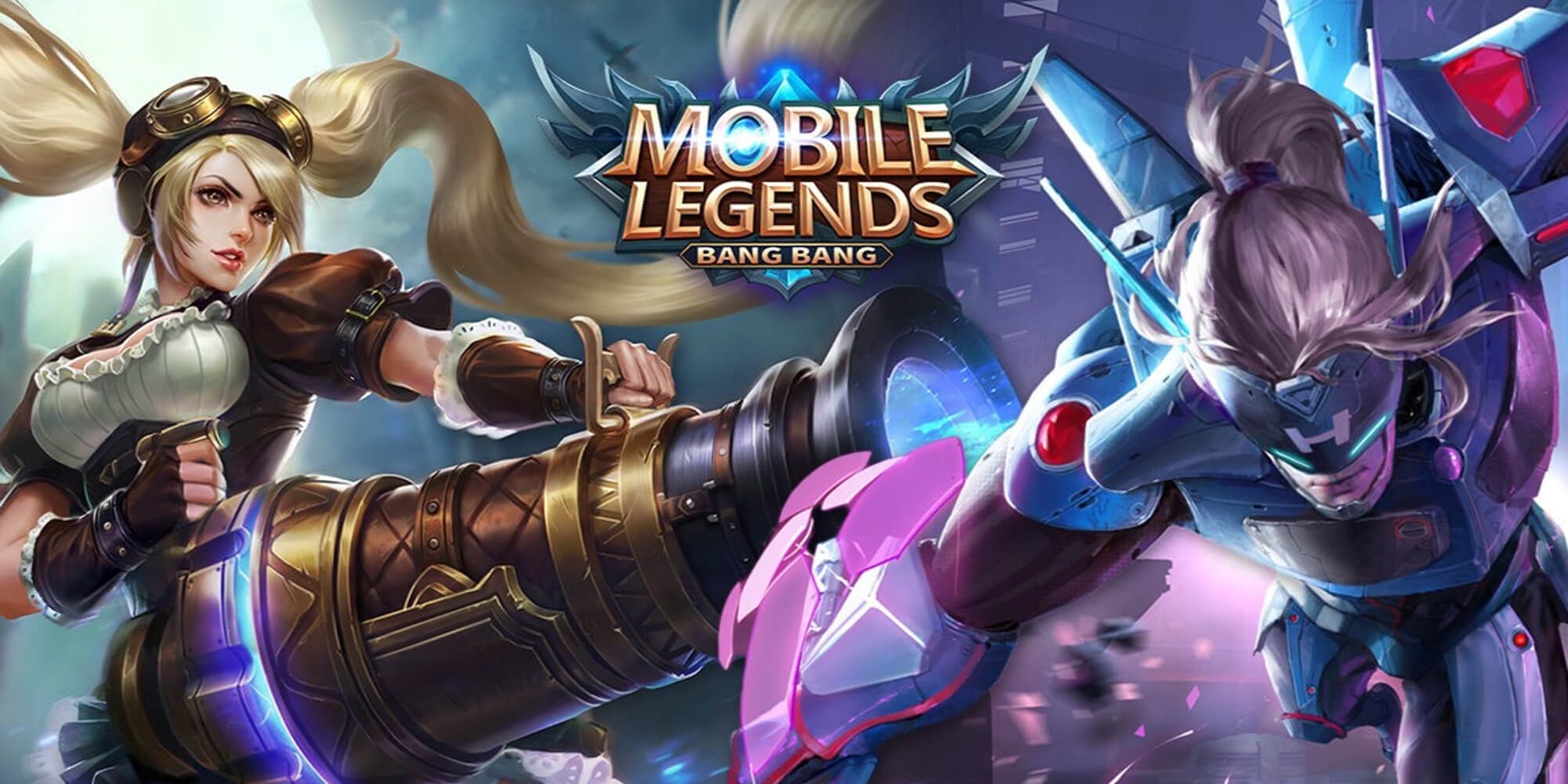 Mobile Legends Bang Bang heroes battle arena background